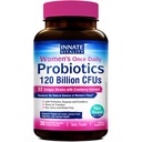 Innfødt vitalitet kvinners probiotika, 120 milliarder CFU, 32 testet strimler, probiotika for kvinner, Yeast Control, Vaginal pH-støtte, Prebiotika, Digestive enzymer, Cranberry, En gang daglig 30 Veggie Kapsler