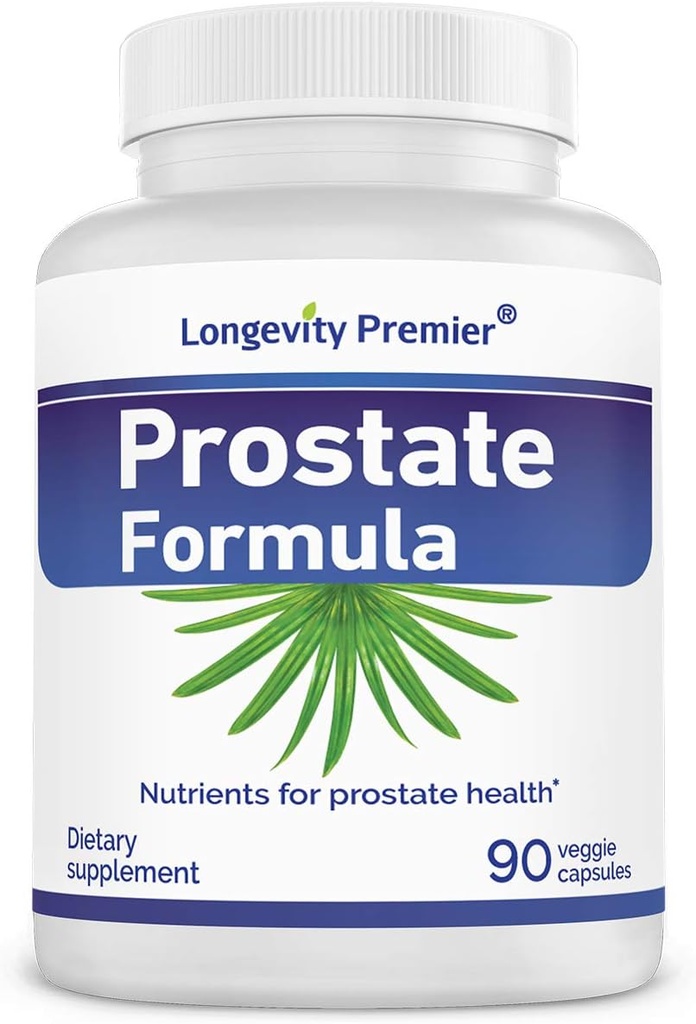 Longevity prostata formel med standardisert så Palmetto ekstrakt, ekstra trang for prostata helse og hår tap forebygging