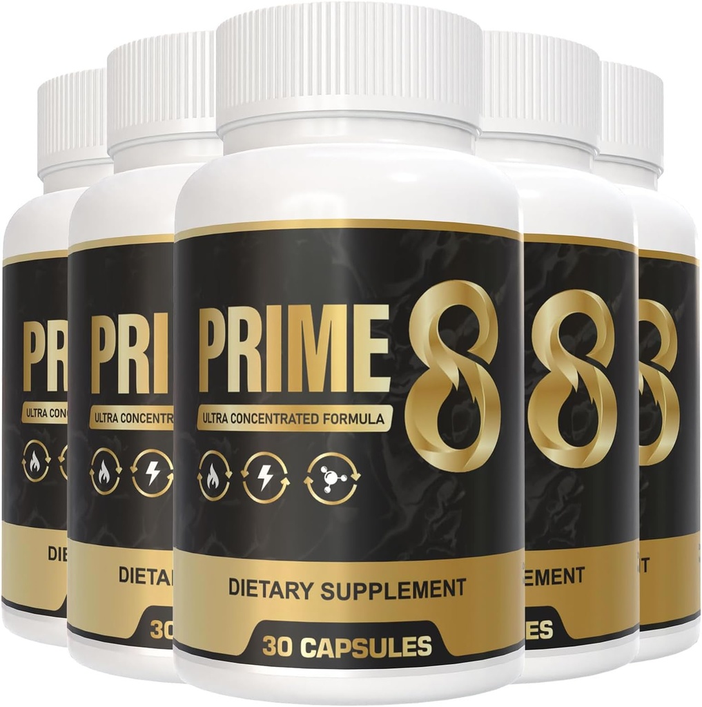 PRIME 8 100% Autentisk Original | Prime8 Offisiell formel (5 pakke) i 150 dager