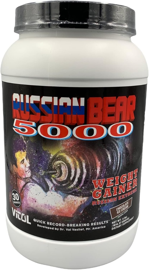 VITOL Russisk bjørn 5000 sjokolade, 4 lb