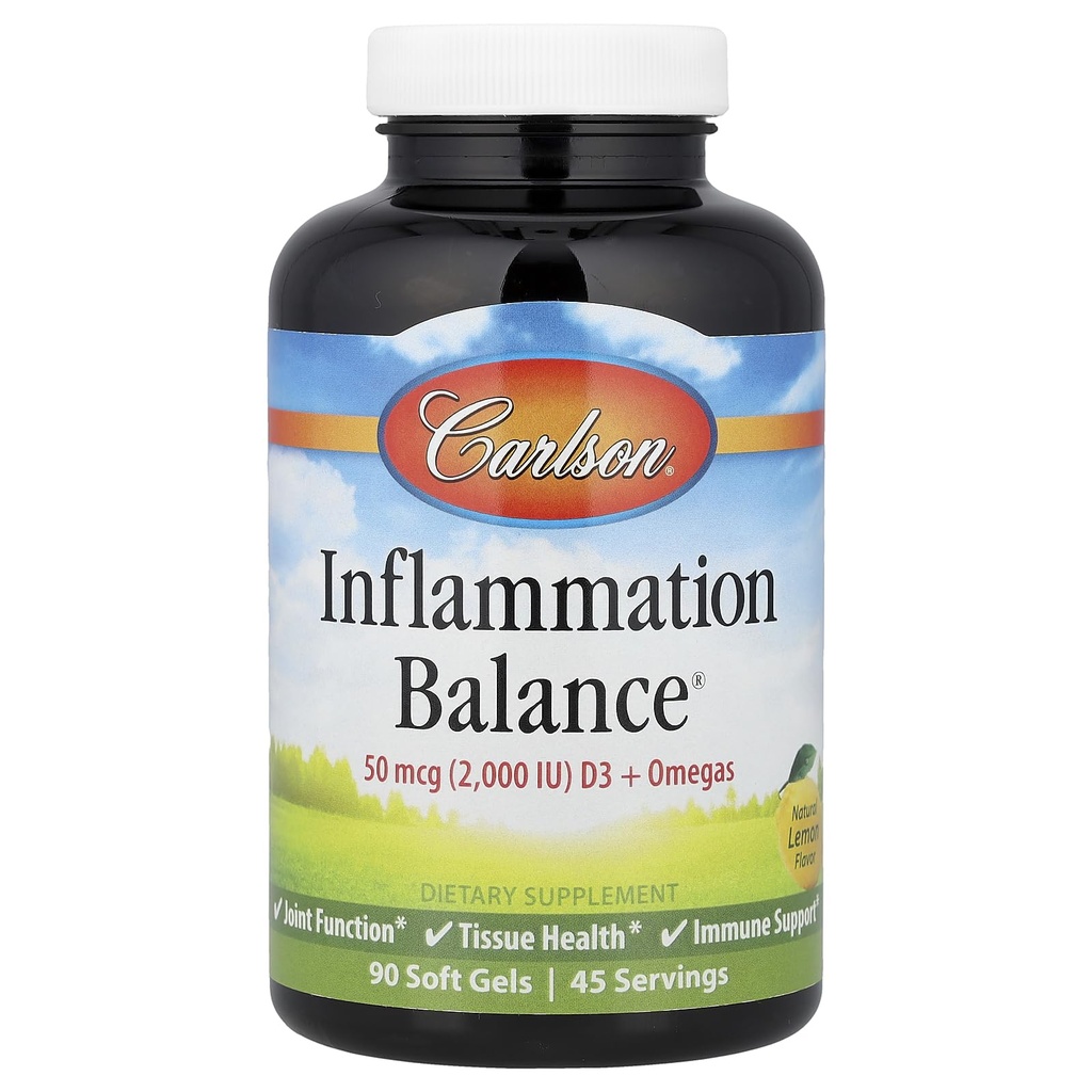 Carlson Labs Inflammasjonsbalanse Multi næringsstoffer, 90 Softgels