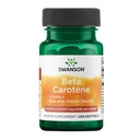 Swanson Beta-Caroten - Vitamin A Supplerende immunhelse, øye og hud helse - Naturlig velvære Formula - (250 Softgels, 3000mcg Hver)