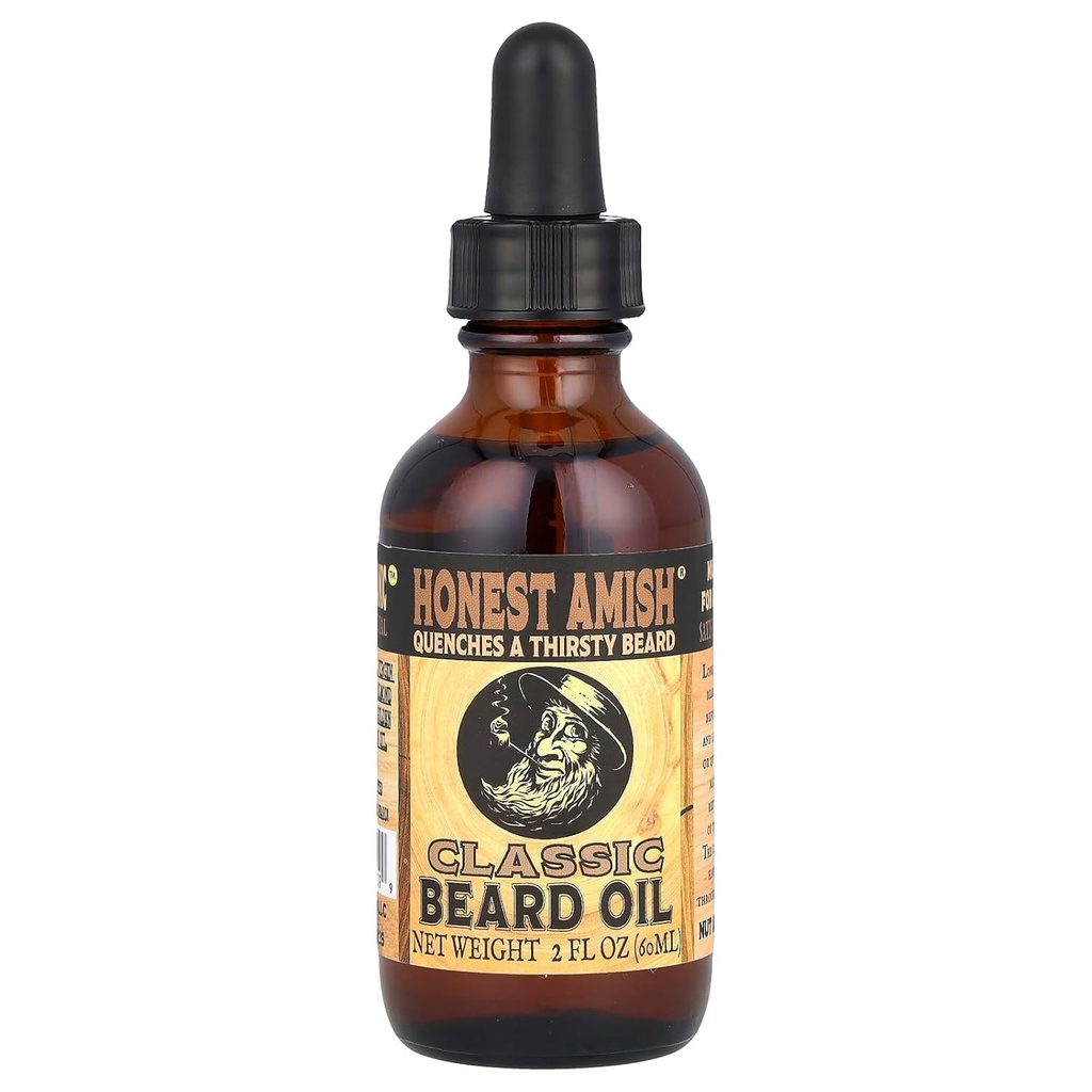 Ærlig amish - klassisk beard olje - 2 Ounce