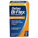 Osteo Bi-Flex trippel styrke(5), Glukosamine Chondroitin med vitamin C felles helse Supplement, belagte tabletter, 40 greve