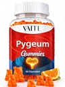 Pygeum Supplement Gummies 500mg - Vegan Chewables med afrikanske bark ekstrakt, plantebaserte kosttilskudd for mannlige, ikke-GMO Glutenfri, sukkerfri, gelatinfri, 60 Chews Gummy