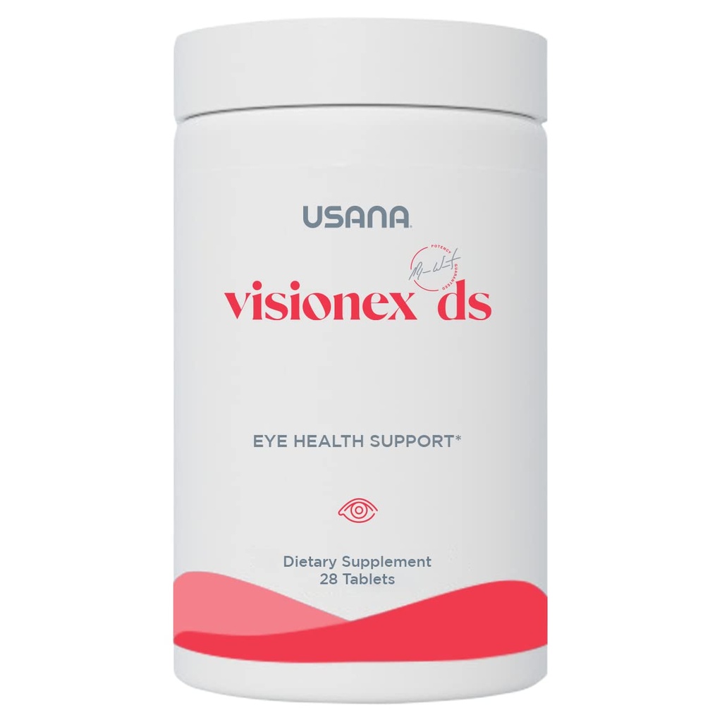 USNA Visionex DS med Lutein Zeaxanthin for avansert øye helse og visjon støtte* - 28 tabletter - 28 dagers forsyning