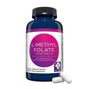 MD Life L-Metylfolat 7,5 mg Supplement - Professional-Grade Active L-metylfolat Supplement - 120 kapsler - L-metylfolat 7,5 mg - Maksimal potens MTHFR W/Essential Aminosyrer