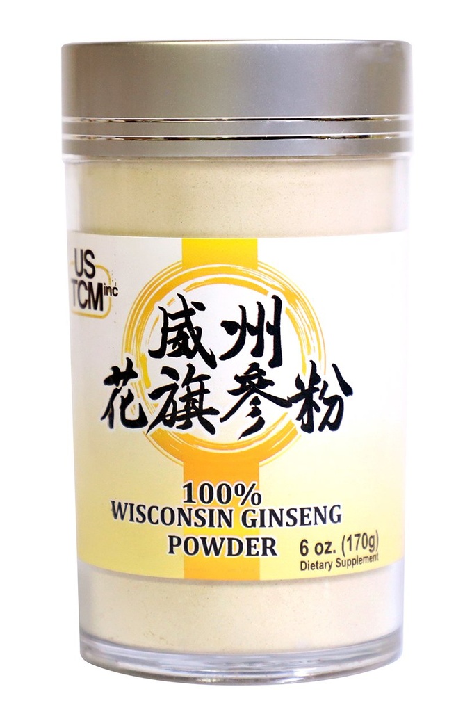 Wisconsin Amerikansk Ginseng pulver 120 Mesh (6 oz)