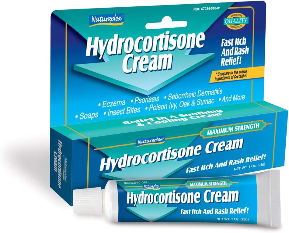 Hydrokortison cream rask kløe og utslett relief