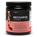 LEGION Recharge Post Trening Supplement - Alle naturlige muskelbyggere og gjenopprette drikke med mikronisert kreatinmonohydrat. Naturlig søt og smakfull, trygt og sunt (Fruit Punch, 30 Server)