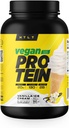 Vegansk protein ved HTLT | Plantebasert protein pulver | Pea & Rice Protein pulver blanding | for høy-protein rister og bakte behandlinger, (Vanilla iskrem)