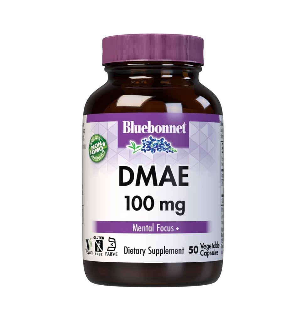 Blåbonnet Ernæring Dmae 100 mg, 50 CT