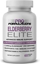 Pro Formuleringer — Elderbær Elite — Sterkeste tilgjengelig Elderbær Ekstrakt 65:1 — Avansert immunstøtte Kapsler - 60 ct — 1000 mg per servering — Vegetarisk, ingen kunstige farger eller flavors