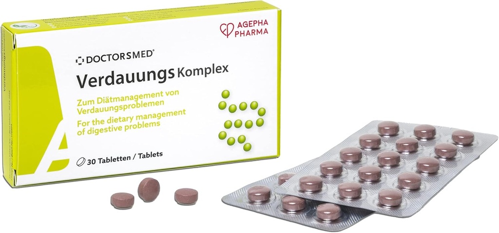Verdauungs Digestive Supplement Tabletter | Naturlig alternativ til Digestive Enzyme Hjelp mot blooding, Indigestion, Kramper, og Digestion | 100% naturlige ingredienser | Indigestion Relief Tabletter