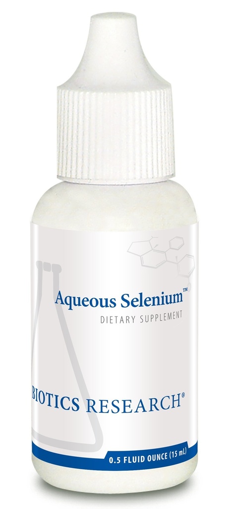 Biotikk forskning akuøs Selenium flytende formel, 95 mikrog Selenium Drop, Thyroid Gland funksjon, DNA produksjon, Kognitiv helse, Potent Antioksidant 0,5 Fluid Ounces