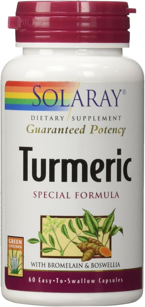 Solaray - Turmeric Special, 60 kapsler