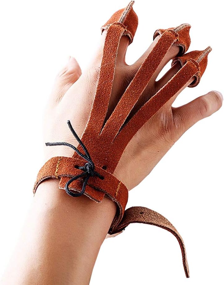 3 Finger Design Archery Skyting Beskytt hansker