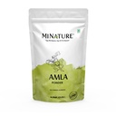 USDA Økologisk Amla pulver (Amla Fruktpulver) by mi Nature | Amalaki | 227g (8 oz) | Høy i vitamin C, antioksidanter | Hårvekst | Rå,Vegan, Glutenfri