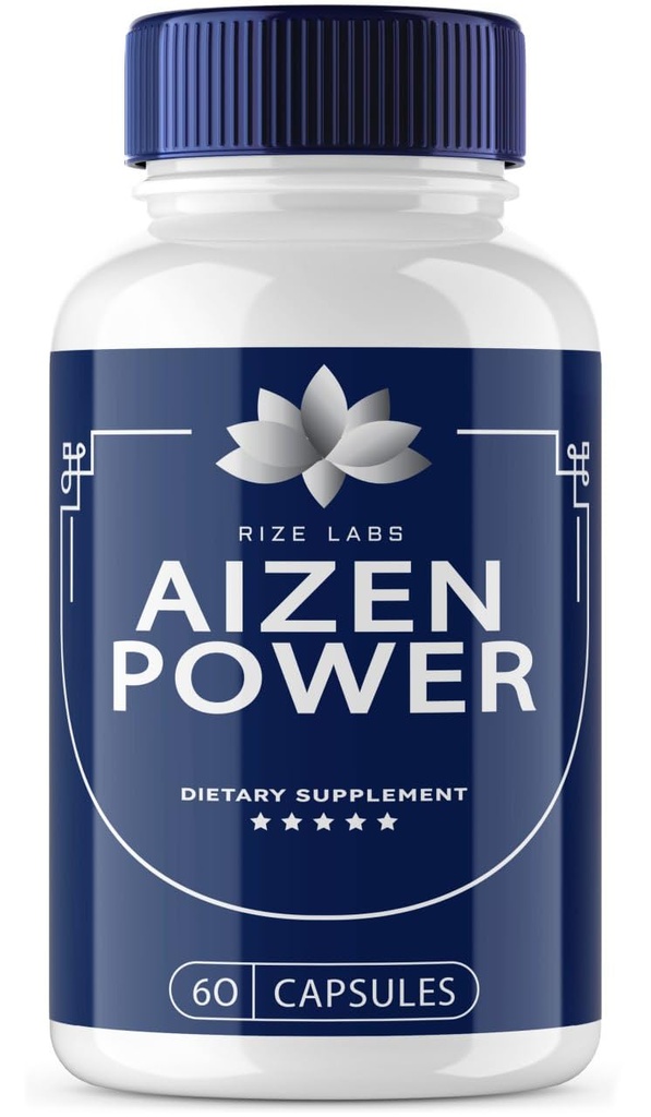 Rise Labs - Aizen Power for menn, alle naturlige mannlige Supplement til å øke energi og ytelse (60 kapsler)