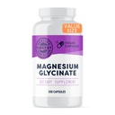Vimergy Magnesium Glykinat – Stressstøtte – Chelated for å unngå Tummy Upset*– fremmer hjertehelse og energi*– Kosher, Vegan Glutenfri – 300 Caps