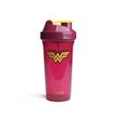 Smartshake Lite Justice League Protein Shaker Flaske 800 ml – DC Comics vannflaske, Leakproof BPA Gratis Gym Shaker Flaske for Proteinshake og protein pulver - Wonder Women Logo