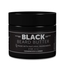 Detroit Grooming Co. Beard Smør for menn | Softens, Thickens & Hydrates med Safflower Olje & Shea Smør | Svart Scent, 2oz
