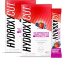 Hydroxycut Drink Mix, Wildberry Blast - 21 Travel-Size Packets, Pakke med 2 - Nullkalorier, Zero Sukker - Boost Metabolism, Brenn kalorier, Øk energi - for kvinner og menn