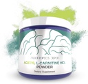 Nootropics Depot Acetyl L-karnitinpulver | HCL Form | 125 gram | ALCAR | Aminosyre Supplement | Energi Supplement | Støtter Mitokondriell funksjon, vekttap og sunn aldring