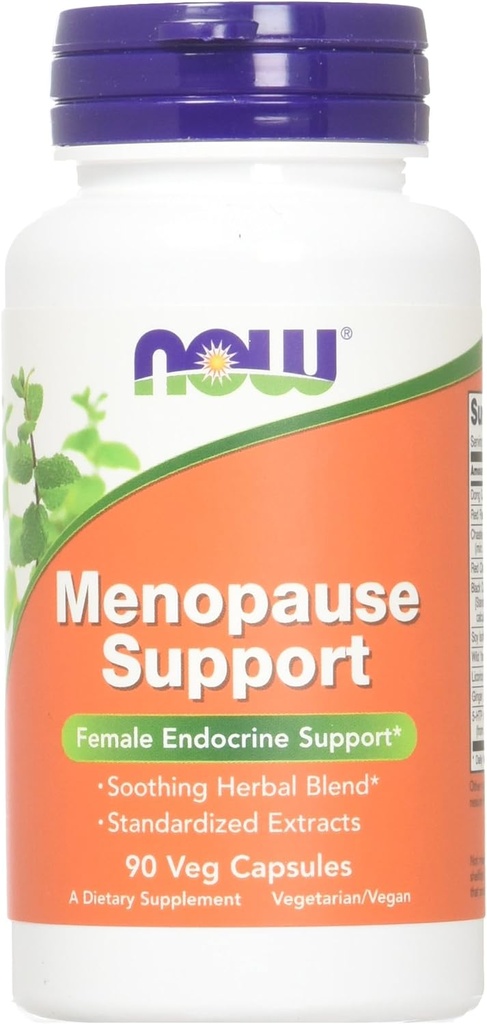 2 flasker av nå Mat Menopause støtte, 90 caps