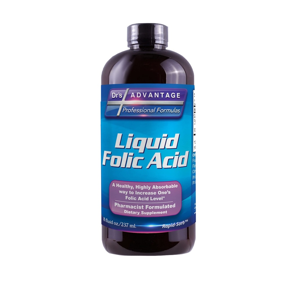 Folsyre 800 MCG, 8 oz.