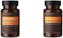 Elementer vitamin K2 (100 mikrog, 65 kapsler) og vitamin D3 (5000 IE, 180 Softgels)