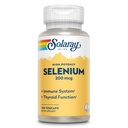 Solaray Selenium, høy styrke, sunn immunsystem, Thyroid funksjon og antioksidant støtte, 100 Vegkaps