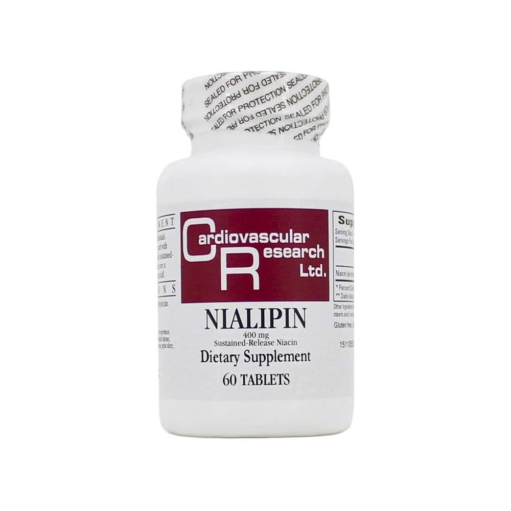 Økologiske formler Nialipin 400Mg (tid release) 60 Caps