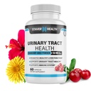 Urin Tract Health, Cranberry piller for kvinner, D Mannose 1000mg kapsler - Dandelion Herb Supplement - Hjelper kvinner helse, 60 CT