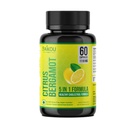 Citrus Bergamot 1110mg - 25:1 Ekstrakt - høy potens Supplement med svart Choke Berry, Niacin, Olive Leaf & Black Pepper Extract - Vegan - 60 Kapsler