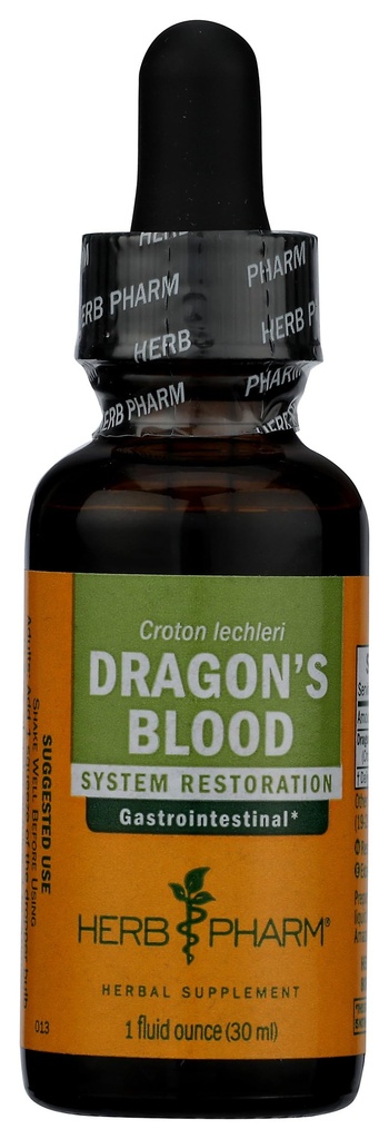 Herb Pharm Dragens blod flytende tre Sap for digestiv støtte - 1 Ounce (DDRAG01)