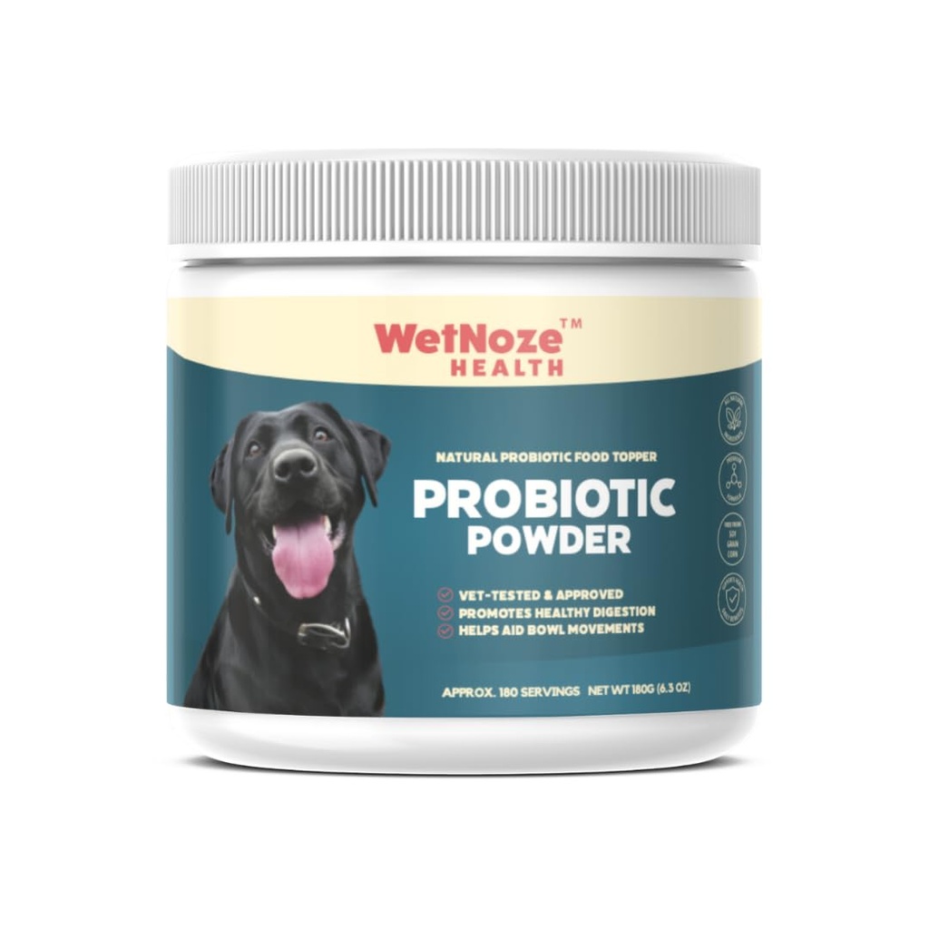 Probiotika for hunder Digestive Helse (Chicken & Bacon) - Hund Probiotic Powder Relieve Diarrea, Diarrea, & mer - Hunde beroligende behandlinger - Maks styrke hund Diagtive Support