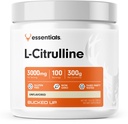 Bucked opp L-Citrulline 3000 mg pulver, essensielt (100 serveringer)