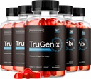 (5 Pack) TruGenix Gummies, TruGenix Gummies for menn, offisielle TruGenix Gummies Avansert Formula, TruGenix ACV Gummies, TruGenix Støtte Supplement Gummies, Premium Formula, 300 Gummies i 5 måneder