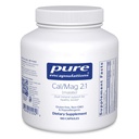 Rene innkapsler Cal/Mag (Malate) 2:1 - Kalsium og magnesium (Malate) - Bein Helse Supplement* - Optimal absorpsjon - Vegan & Glutenfri - 180 Kapsler