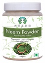 Neem Leaf pulver 100 gm | Azadirachta Indica | Wild Crafted Neem Leaf pulver | Veldig biter Neem Supplement for hudhår og Detox | Ikke GMO, Glutenfri, Vegan