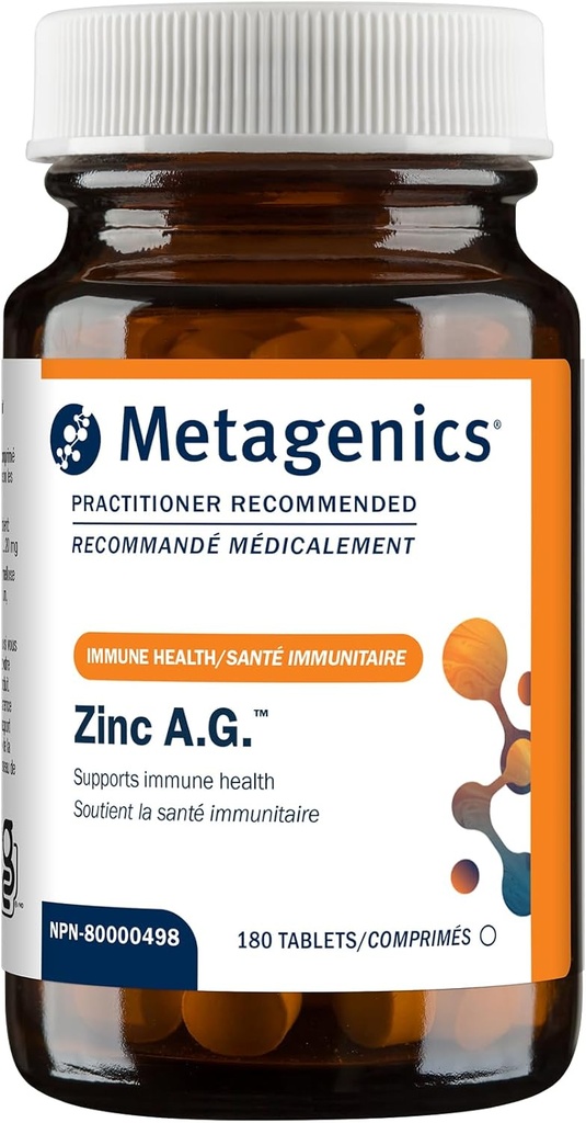 Metagenis Zink A.G. Tabletter, 180 greve