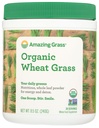 Amazing Grass Wheat Grass Powder: 100% Hel-Leaf Wheat Grass pulver for energi, Detox & Immunity Support, Klorofyll Leverer Grønne, 30 Serverer