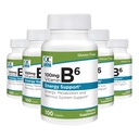Kvalitetsvalg vitamin B6 100 mg tabletter (pakke på 5)