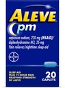 Aleve smerte relief og natt søvnhjelp Naproxen natriumkapler ‐ 20 greve