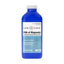 GeriCare Melk av Magnesia, Magnesium Hydroxid 1200mg også Fast Overnatting Accelerator Relief | Cramp-Free Saline Laxative & Stool Softener | Antsyre for Heartburn & Indigesjon | Original Flavor® 16 Fl Oz