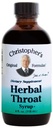 Christopher's Original Formulas Herbal Throat Syrup - 4 oz Gentle, Herbal Støtte for Seasonal Wellness