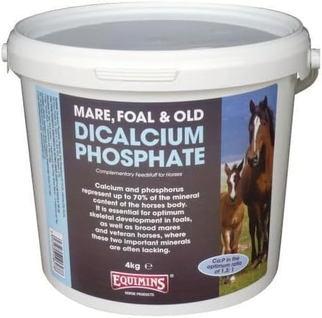Dikalcium Phospate, Equimins, Hestenæring, Avl og Youngstock, 4kg