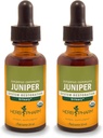 Herb Pharm Certified Organic Liquid Extract for Urin System Støtte Juniper 1 Fl Oz (pakke med 2)