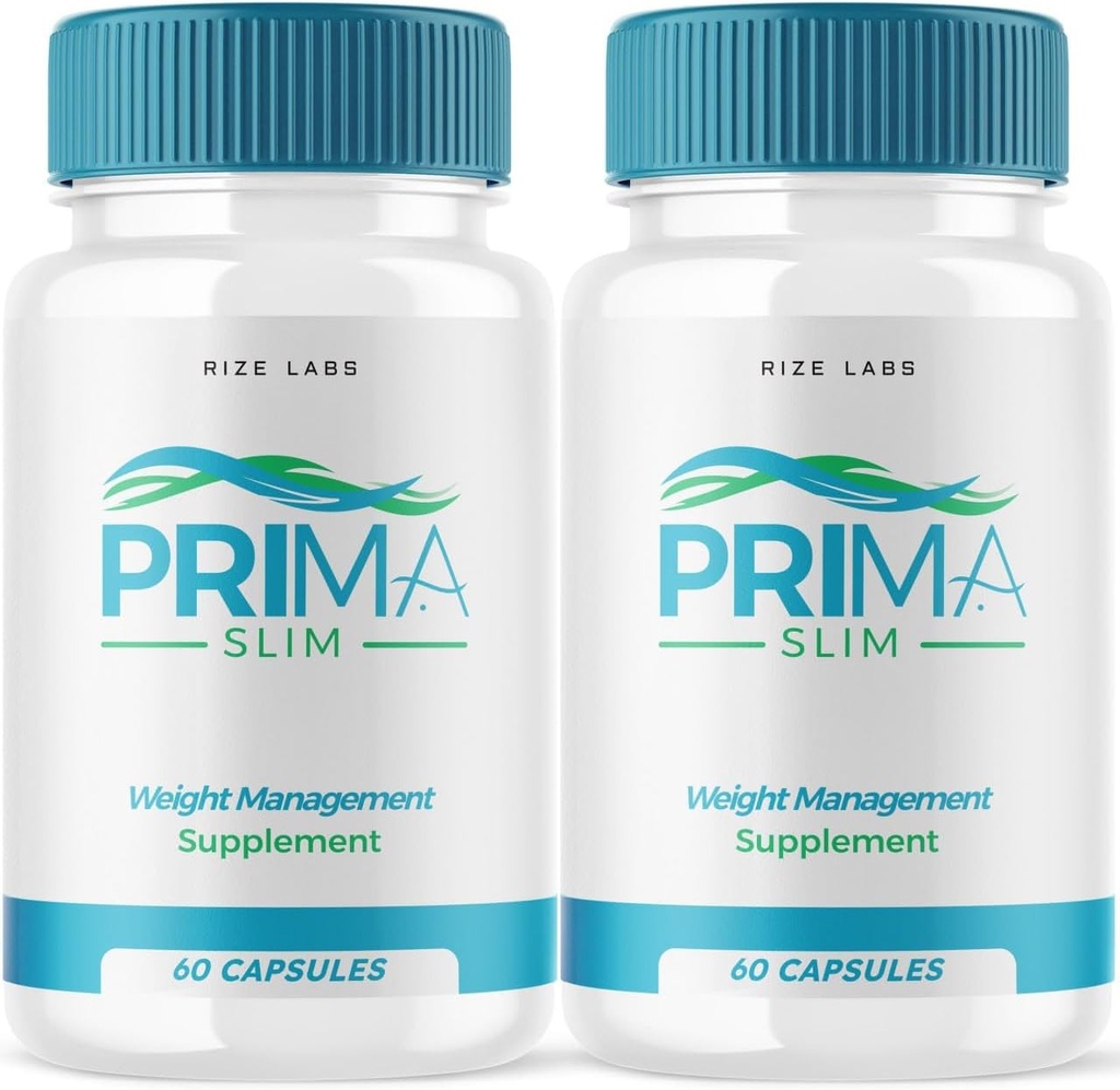 Rise labs Prima Slim Supplement, Prima Slim Capsules å være sunne og passere, Prima Slim Avansert Formula, Prima Slim piller for store kroppen, Prima Slim Pastillas Review (120 Kapsler) (Pack of 2)